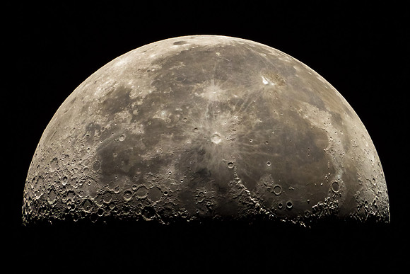 "Moon Rise": Sept 23, 2016 - Last Quarter Moon