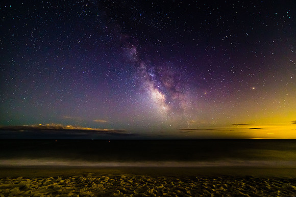 Milky Way Over Robert Moses Beach