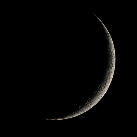 Jan 22, 2015 - Waxing Crescent